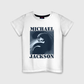 Детская футболка хлопок с принтом Michael Jackson с шляпой (2) в Белгороде, 100% хлопок | круглый вырез горловины, полуприлегающий силуэт, длина до линии бедер | mj | в шляпе | исполнитель | майкл джексон | музыка | певец | поп музыка | шляпа