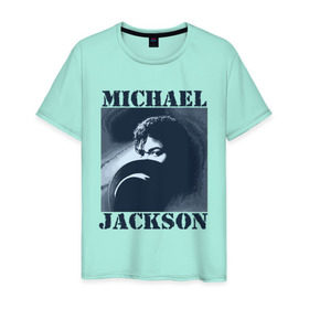 Мужская футболка хлопок с принтом Michael Jackson с шляпой (2) в Белгороде, 100% хлопок | прямой крой, круглый вырез горловины, длина до линии бедер, слегка спущенное плечо. | mj | в шляпе | исполнитель | майкл джексон | музыка | певец | поп музыка | шляпа