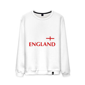 Мужской свитшот хлопок с принтом Сборная Англии - Стивен Джеррард 4 в Белгороде, 100% хлопок |  | англия | сборная англии | стивен джеррард | флаг англии | футбол