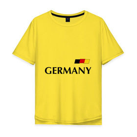 Мужская футболка хлопок Oversize с принтом Сборная Германии - 10 в Белгороде, 100% хлопок | свободный крой, круглый ворот, “спинка” длиннее передней части | Тематика изображения на принте: football | германия | подольски | сборная германии | футбол