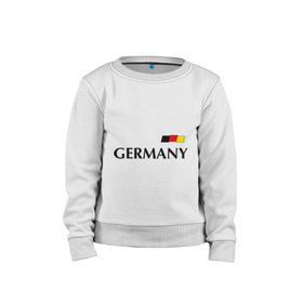 Детский свитшот хлопок с принтом Сборная Германии - 10 в Белгороде, 100% хлопок | круглый вырез горловины, эластичные манжеты, пояс и воротник | football | германия | подольски | сборная германии | футбол