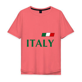 Мужская футболка хлопок Oversize с принтом Сборная Италии - 10 в Белгороде, 100% хлопок | свободный крой, круглый ворот, “спинка” длиннее передней части | Тематика изображения на принте: football | италия | сборная италии
