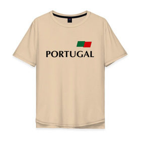 Мужская футболка хлопок Oversize с принтом Сборная Португалии - Криштиану Роналду 7 в Белгороде, 100% хлопок | свободный крой, круглый ворот, “спинка” длиннее передней части | football | ronaldo | португалия | роналду | сборная португалии