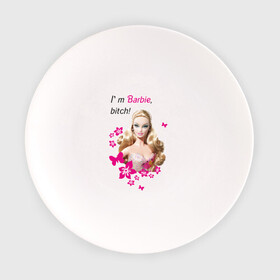 Тарелка с принтом I'm Barbie, bitch в Белгороде, фарфор | диаметр - 210 мм
диаметр для нанесения принта - 120 мм | 90 | 90 е | barbie | барби | кукла | ностальгия