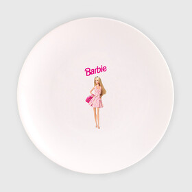 Тарелка 3D с принтом Барби на прогулке в Белгороде, фарфор | диаметр - 210 мм
диаметр для нанесения принта - 120 мм | Тематика изображения на принте: 90 | 90 е | barbie | барби | ностальгия