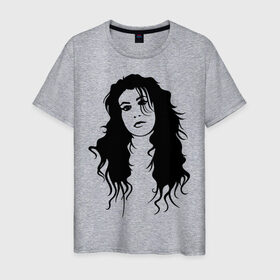 Мужская футболка хлопок с принтом Amy Winehouse (2) в Белгороде, 100% хлопок | прямой крой, круглый вырез горловины, длина до линии бедер, слегка спущенное плечо. | Тематика изображения на принте: amy winehouse | jazz | джаз | лицо amy winehouse | музыка | эми вайнхаус
