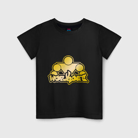 Детская футболка хлопок с принтом WorkOut Street Kings в Белгороде, 100% хлопок | круглый вырез горловины, полуприлегающий силуэт, длина до линии бедер | Тематика изображения на принте: 