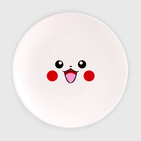Тарелка 3D с принтом Серый Pikachu в Белгороде, фарфор | диаметр - 210 мм
диаметр для нанесения принта - 120 мм | happy pikachu | pikachu | пикачу | покемоны | счастливый пикачу