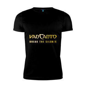 Мужская футболка премиум с принтом Van Canto Rakka-Takka в Белгороде, 92% хлопок, 8% лайкра | приталенный силуэт, круглый вырез ворота, длина до линии бедра, короткий рукав | ван канто | логотип ван канто | рака така | рэп