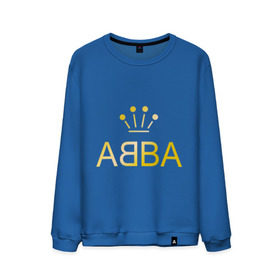 Мужской свитшот хлопок с принтом ABBA золото в Белгороде, 100% хлопок |  | Тематика изображения на принте: abba | абба | музыка