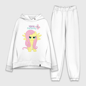 Женский костюм хлопок Oversize с принтом Naughty Fluttershy в Белгороде,  |  | fluttershy | naughty | naughty fluttershy | pony | мой маленький пони | пони