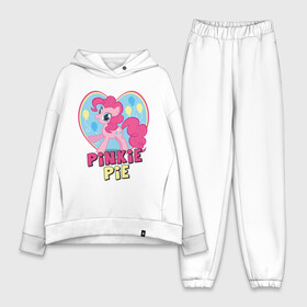 Женский костюм хлопок Oversize с принтом Pinkie Pie in my heart в Белгороде,  |  | heart | pinkie | pinkie pie in my heart | pony | детские | мой маленький пони | пони