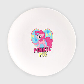 Тарелка с принтом Pinkie Pie in my heart в Белгороде, фарфор | диаметр - 210 мм
диаметр для нанесения принта - 120 мм | Тематика изображения на принте: heart | pinkie | pinkie pie in my heart | pony | детские | мой маленький пони | пони