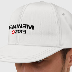 Кепка снепбек с прямым козырьком с принтом Eminem 2013 в Белгороде, хлопок 100% |  | Тематика изображения на принте: 