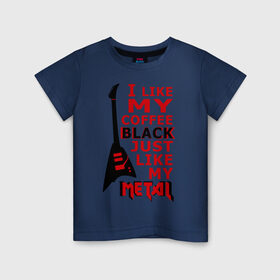 Детская футболка хлопок с принтом Mindless Self Indulgence - Coffee black в Белгороде, 100% хлопок | круглый вырез горловины, полуприлегающий силуэт, длина до линии бедер | metal | rock | метал | музыка | рок