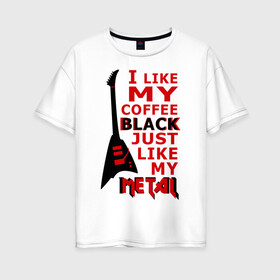 Женская футболка хлопок Oversize с принтом Mindless Self Indulgence - Coffee black в Белгороде, 100% хлопок | свободный крой, круглый ворот, спущенный рукав, длина до линии бедер
 | metal | rock | метал | музыка | рок