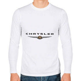 Мужской лонгслив хлопок с принтом Chrysler logo в Белгороде, 100% хлопок |  | Тематика изображения на принте: chrysler | автомобиль chrysler | автомобиль краислер | краислер | логотип chrysler | логотип краислер