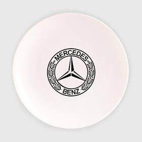 Тарелка 3D с принтом Mercedes-Benz в Белгороде, фарфор | диаметр - 210 мм
диаметр для нанесения принта - 120 мм | mercedes | mercedes benz | логотип mercedes | логотип mercedes benz | логотип мерседерс бенс | мерен | мерседерс | мерседерс бенс