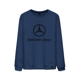Мужской свитшот хлопок с принтом Logo Mercedes-Benz в Белгороде, 100% хлопок |  | mercedes | mercedes benz | логотип mercedes | логотип mercedes benz | логотип мерседерс бенс | мерен | мерседерс | мерседерс бенс
