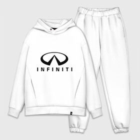 Мужской костюм хлопок OVERSIZE с принтом Infiniti logo в Белгороде,  |  | infiniti автомобиль | автомобиль инфинити | инфинити | логотип infiniti | логотип инфинити