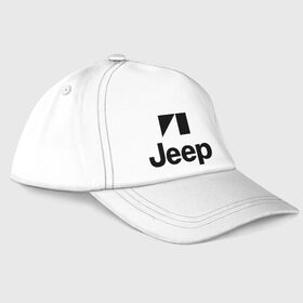 Бейсболка с принтом Jeep logo в Белгороде, 100% хлопок | классический козырек, металлическая застежка-регулятор размера | jeep | автомобиль jeep | автомобиль джип | джип | логотип jeep | логотип джип