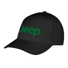 Бейсболка с принтом Logo Jeep в Белгороде, 100% хлопок | классический козырек, металлическая застежка-регулятор размера | jeep | автомобиль jeep | автомобиль джип | джип | логотип jeep | логотип джип