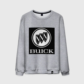 Мужской свитшот хлопок с принтом Buick лого в Белгороде, 100% хлопок |  | buick | автомобиль buick | логотип buick