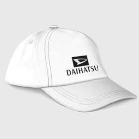 Бейсболка с принтом Daihatsu в Белгороде, 100% хлопок | классический козырек, металлическая застежка-регулятор размера | daihatsu | автомобиль daihatsu | логотип daihatsu