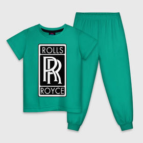 Детская пижама хлопок с принтом Rolls-Royce в Белгороде, 100% хлопок |  брюки и футболка прямого кроя, без карманов, на брюках мягкая резинка на поясе и по низу штанин
 | rolls royce | rr | автобренды | автолюбителям | бренд | логотип | ролл ройс | ролс ройс