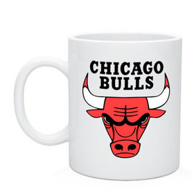 Кружка с принтом Chicago bulls logo в Белгороде, керамика | объем — 330 мл, диаметр — 80 мм. Принт наносится на бока кружки, можно сделать два разных изображения | chicago bulls | newtop | swag | swag style | toplanding | одежда сваг | сваг | сваг стиль | свег | свог | свэг | чикаго булз