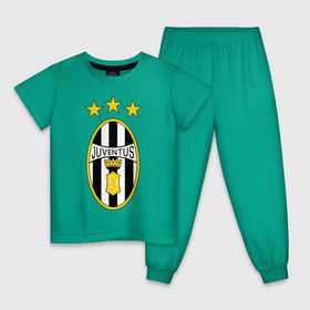 Детская пижама хлопок с принтом Ювентус в Белгороде, 100% хлопок |  брюки и футболка прямого кроя, без карманов, на брюках мягкая резинка на поясе и по низу штанин
 | juventus | болельщикам | для болельщиков | фк | футбол | футбольные клубы | юве | ювентус