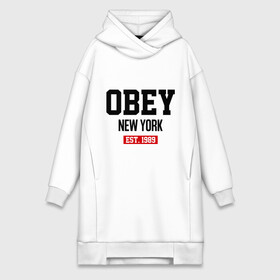 Платье-худи хлопок с принтом Obey Est. 1989 в Белгороде,  |  | obey | swag | swag style | обей | одежда сваг | сваг | сваг стиль | свег | свог | свэг