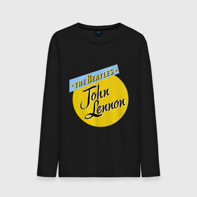 Мужской лонгслив хлопок с принтом John Lennon The Beatles в Белгороде, 100% хлопок |  | Тематика изображения на принте: beatles | john lennon | the beatles | бителс | джон ленон