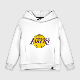 Детское худи Oversize хлопок с принтом LA Lakers в Белгороде, френч-терри — 70% хлопок, 30% полиэстер. Мягкий теплый начес внутри —100% хлопок | боковые карманы, эластичные манжеты и нижняя кромка, капюшон на магнитной кнопке | basketball | lakers | media | nba | toplanding | баскетболл | лейкерс | лого баскетбольных клубов | лос анджелес | нба