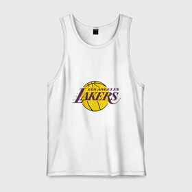 Мужская майка хлопок с принтом LA Lakers в Белгороде, 100% хлопок |  | basketball | lakers | media | nba | toplanding | баскетболл | лейкерс | лого баскетбольных клубов | лос анджелес | нба