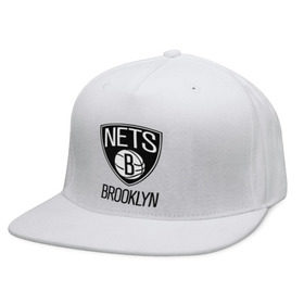 Кепка снепбек с прямым козырьком с принтом Nets Brooklyn в Белгороде, хлопок 100% |  | бруклин
