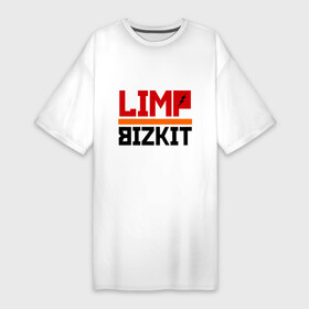 Платье-футболка хлопок с принтом Limp Bizkit (2) в Белгороде,  |  | rock | лимп бизкит | рок группа | рок музыка