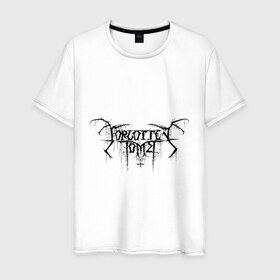Мужская футболка хлопок с принтом Forgotten tomb в Белгороде, 100% хлопок | прямой крой, круглый вырез горловины, длина до линии бедер, слегка спущенное плечо. | forgotten tomb | metal | группы | метал | музыкальные группы | рок группы