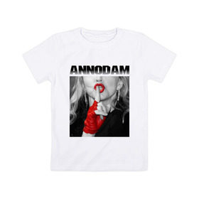 Детская футболка хлопок с принтом Annodam в Белгороде, 100% хлопок | круглый вырез горловины, полуприлегающий силуэт, длина до линии бедер | madonna | актирса | голливуд | звезды | знаменитости | мадонна | певица
