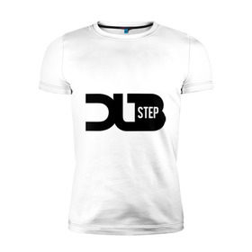 Мужская футболка премиум с принтом DJ DubStep в Белгороде, 92% хлопок, 8% лайкра | приталенный силуэт, круглый вырез ворота, длина до линии бедра, короткий рукав | deejay | dub step | dubstep | дабстеп | диджей | музыка