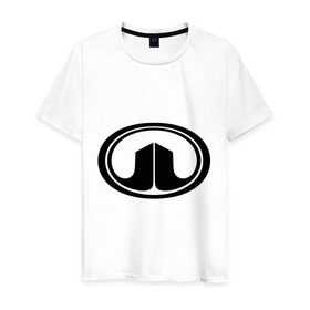 Мужская футболка хлопок с принтом Great Wall в Белгороде, 100% хлопок | прямой крой, круглый вырез горловины, длина до линии бедер, слегка спущенное плечо. | Тематика изображения на принте: 
