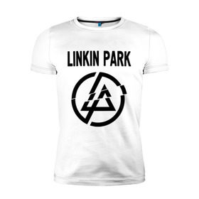 Мужская футболка премиум с принтом Linkin Park в Белгороде, 92% хлопок, 8% лайкра | приталенный силуэт, круглый вырез ворота, длина до линии бедра, короткий рукав | linkin park | rock | альтернативный метал | альтернативный рок | линкин парк | ню метал | рок | рэпкор | электроник рок