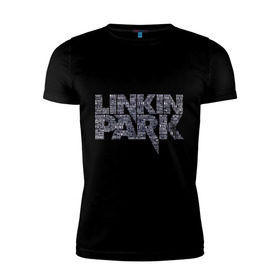 Мужская футболка премиум с принтом Linkin Park в Белгороде, 92% хлопок, 8% лайкра | приталенный силуэт, круглый вырез ворота, длина до линии бедра, короткий рукав | Тематика изображения на принте: linkin park | rock | альтернативный метал | альтернативный рок | линкин парк | ню метал | рок | рэпкор | электроник рок