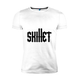 Мужская футболка премиум с принтом Skillet в Белгороде, 92% хлопок, 8% лайкра | приталенный силуэт, круглый вырез ворота, длина до линии бедра, короткий рукав | 