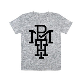 Детская футболка хлопок с принтом BMTH в Белгороде, 100% хлопок | круглый вырез горловины, полуприлегающий силуэт, длина до линии бедер | bmth | bring me the horizon | hardcore | kubana 2014 | rock | дэткор | музыка | рок | рок группы