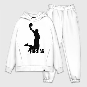 Мужской костюм хлопок OVERSIZE с принтом Michael Jordan. в Белгороде,  |  | basketball | баскетбол | джордан | майкл джордан | спорт