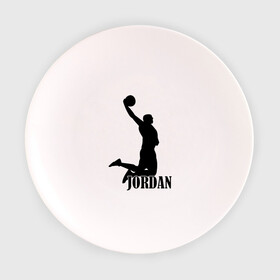 Тарелка с принтом Michael Jordan. в Белгороде, фарфор | диаметр - 210 мм
диаметр для нанесения принта - 120 мм | basketball | баскетбол | джордан | майкл джордан | спорт