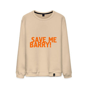 Мужской свитшот хлопок с принтом Save me, Barry! в Белгороде, 100% хлопок |  | misfits