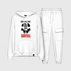 Женский костюм хлопок (с толстовкой) с принтом Eminem   Survival в Белгороде,  |  | eminem   survival | gangsta | gansta | hip | hip hop | hop | media | rap | survival выживание | еп | рэп | рэпчина | хип | хип хоп | хоп | эминем