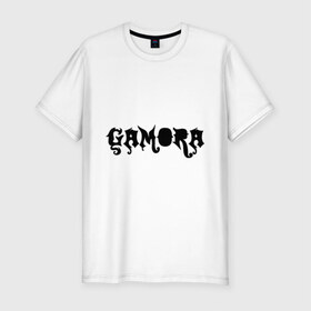 Мужская футболка премиум с принтом Gamora в Белгороде, 92% хлопок, 8% лайкра | приталенный силуэт, круглый вырез ворота, длина до линии бедра, короткий рукав | gamora | hip hop | гамора | реп | русский реп | русский рэп | рэп | хип хоп